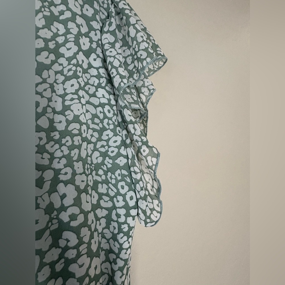 Green Floral Maxi Dress - Picture 12 of 12
